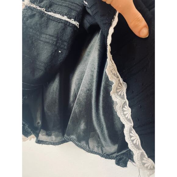 Women's Sleeveless Dress Lolita School Grl Gothic Wednesday Addams Size Small - Picture 6 of 12